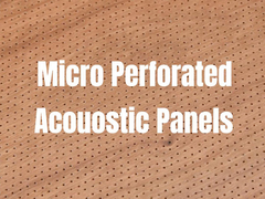 Panel MDF Micro Perforated Absorb Sound dan Panel Dinding Dekoratif