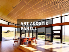 Panel Akustik Perforasi Aluminium Ramah Lingkungan dan NRC Tinggi untuk Ruang