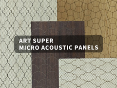 Panel Kayu Dinding Akustik Micro Perforated, Panel Pendingin Suara Dekoratif 0.65 NRC
