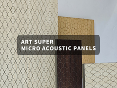 Interior MDF Panel Akustik Micro Perforated, Panel Suara Akustik Untuk Dinding OEM