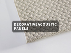 Panel Akustik Dekoratif PET yang Mengurangi Kebisingan untuk Langit-langit Teater