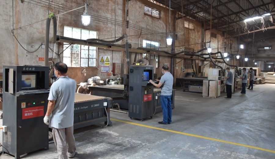 Guangzhou Wuyang Yiguan Acoustic Materials Co., Ltd. lini produksi produsen
