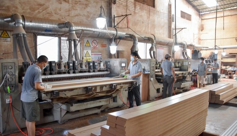 Guangzhou Wuyang Yiguan Acoustic Materials Co., Ltd. lini produksi produsen