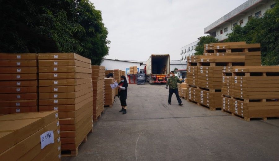 Guangzhou Wuyang Yiguan Acoustic Materials Co., Ltd. lini produksi produsen