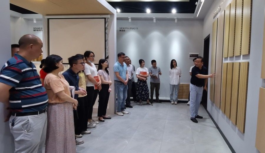 Guangzhou Wuyang Yiguan Acoustic Materials Co., Ltd. lini produksi produsen