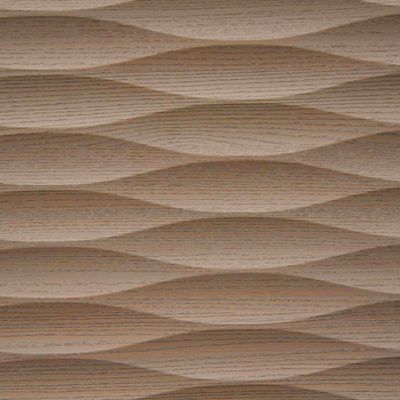 Papan dinding dekoratif 3D yang tergores Papan MDF veneered Untuk latar belakang TV