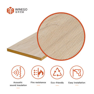 Panel MDF Micro Perforated Absorb Sound dan Panel Dinding Dekoratif