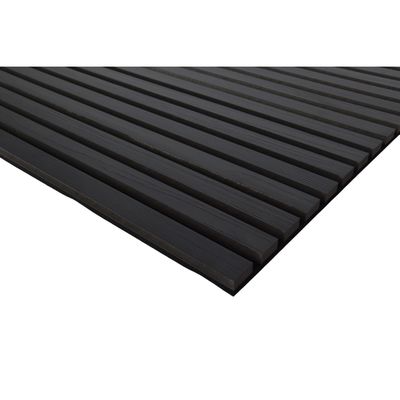 Panel Kayu Akustik Dinding Langit-langit, Panel Kayu Akustik 12mm HDF 9mm PET