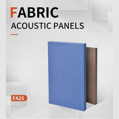 Panel Kain Akustik Ramah Lingkungan Untuk Dinding, 0,9 NRC Panel Absorpsi Suara Kain