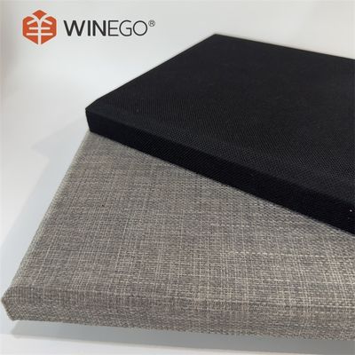 Waterproof Acoustic Fabric Sound Absorbing Panels Formaldehyde Bebas Untuk Interior
