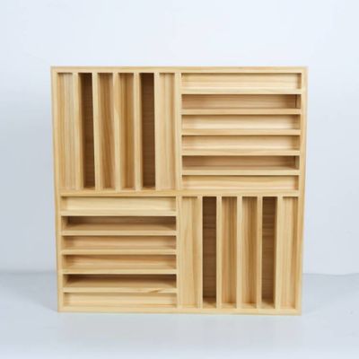 Bentuk persegi Kayu QRD Acoustic Diffuser Dispersi Suara Ditingkatkan Untuk Studio
