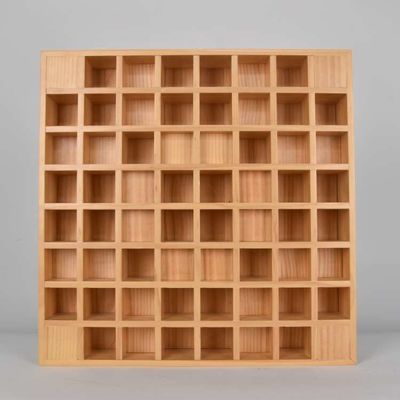 Panel Diffuser Akustik Kayu 100mm tebal Kelas E1 Untuk Kejernihan Suara