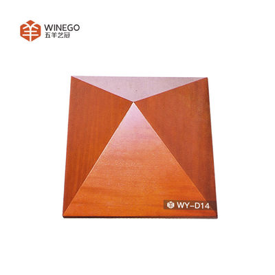 Panel Diffuser Akustik Kayu Karet Solid Meningkatkan Refleksi Suara Dan Kejernihan