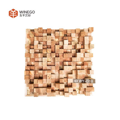 Panel Diffuser Suara Kayu Akustik Multi Finishes Ruang Dalam Ruang yang Lebih Sehat