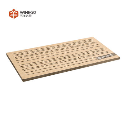 Panel Langit-langit Kayu Akustik Kayu Perforated Absorpsi Suara Dan Dekorasi Seni