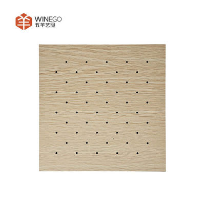 Eco-Friendly Perforated Acoustic Panel for Wall and Ceiling Sound Absorption