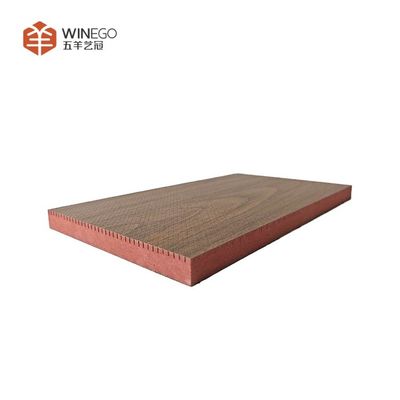 Ekologi ramah Mircro Perforated Acoustic Panel Veneer untuk penggunaan komersial