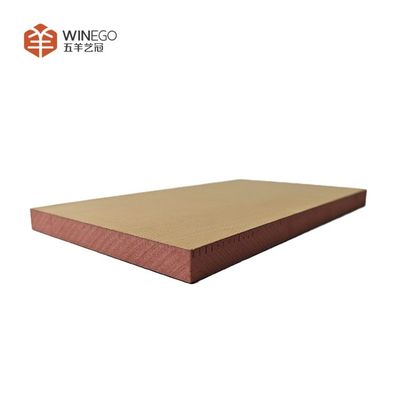 Panel akustik micro-perforated dengan finishing veneer untuk dinding dan langit-langit