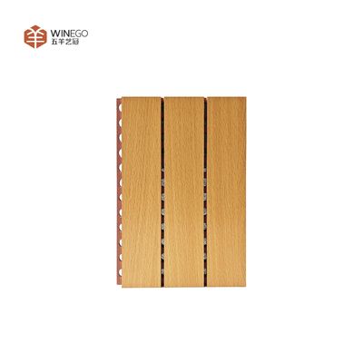 Temukan Kemewahan Tenang dengan Panel Kayu Berlubang Winego untuk Suara