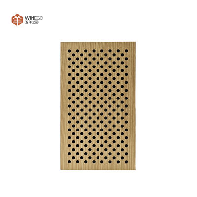 Pemasangan Langit-Langit & Dinding Panel Akustik Berlubang Arsitektur untuk Auditorium