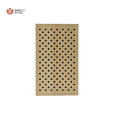 Panel Akustik Berlubang MDF Premium dan Kepadatan Tinggi Untuk Ruang Rapat Kantor